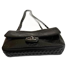 Chanel-Chanel Timeless black leather shoulder bag (Limited edtion)-Black