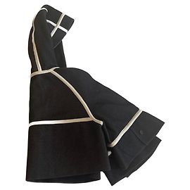 Chanel-Sweatjacke mit Kapuze Anthrazitgrau
