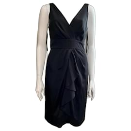 Diane Von Furstenberg-DvF SDISA silk cocktail dress-Black