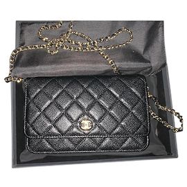 Chanel carteras Negro