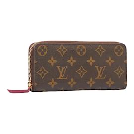 Louis Vuitton-Monogram Clemence Wallet M60742-Brown