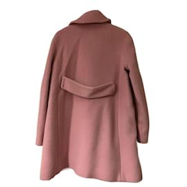Tara Jarmon-Coats, Outerwear-Pink