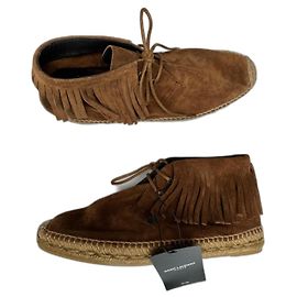 Saint Laurent Espadrilles Brown
