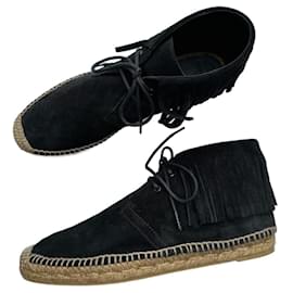 Saint Laurent-botas de tornozelo-Preto