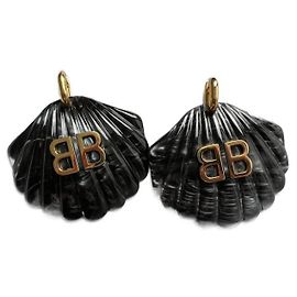 Balenciaga Mermaid earrings Black