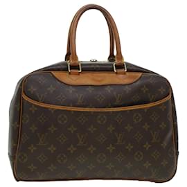 Louis Vuitton-LOUIS VUITTON Monogram Deauville Hand Bag M47270 LV Auth 45210-Monogram