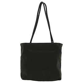 Prada-PRADA Shoulder Bag Nylon Khaki Auth bs6067-Khaki