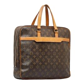 Louis Vuitton-Louis Vuitton Monogram Porte-Documents Pégase Canvas Business Bag M53343 in Fair condition-Brown