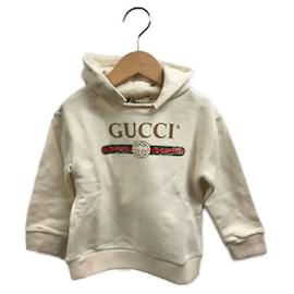 ****GUCCI Gucci Logo Beige Sweatshirt Beige