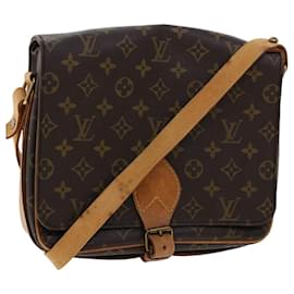 Louis Vuitton-LOUIS VUITTON Monogram Cartouchiere MM Shoulder Bag M51253 LV Auth rd5290-Monogram