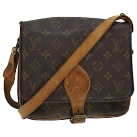 Louis Vuitton-LOUIS VUITTON Monogram Cartouchiere MM Shoulder Bag M51253 LV Auth rd5322-Monogram
