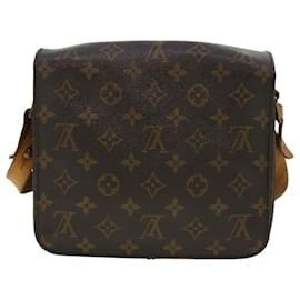 Louis Vuitton-LOUIS VUITTON Monogram Cartouchiere MM Shoulder Bag M51253 LV Auth rd5322-Monogram