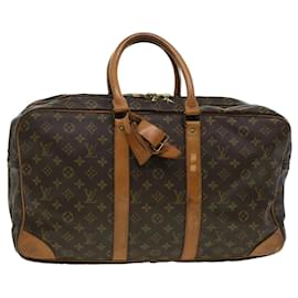 Louis Vuitton-LOUIS VUITTON Monogramm Sac Trois Posh 50 Boston Bag M.41376 LV Auth fm2454-Monogramm