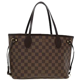 Louis Vuitton-LOUIS VUITTON Damier Ebene Neverfull PM Tote Bag N51109 LV Auth 44698-Other