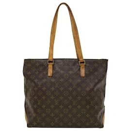 Louis Vuitton-LOUIS VUITTON Monogram Cabas Mezzo Tote Bag M51151 LV Auth 45208-Other