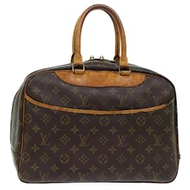 Louis Vuitton-LOUIS VUITTON Monogram Deauville Hand Bag M47270 LV Auth 45212-Monogram
