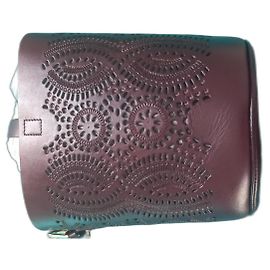 Antik Batik Bolsos de mano Burdeos