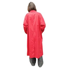 Burberry-imperméable Burberry vintage taille 42-Rouge