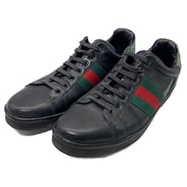 Gucci-**** GUCCI Zapatillas negras-Negro