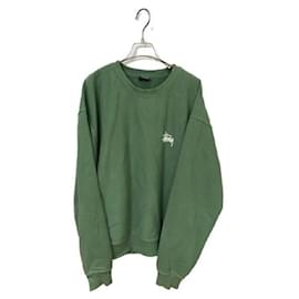 Autre Marque-****Suéter de manga comprida verde STUSSY-Verde
