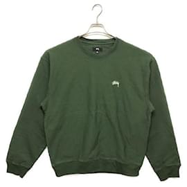 Autre Marque-****STUSSY Felpa a maniche lunghe verde-Verde