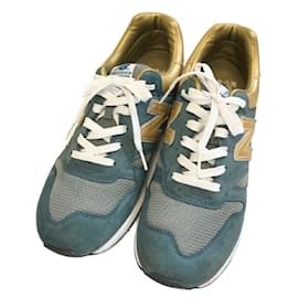 Autre Marque-****NEW BALANCE × HECTIC × STUSSY Green Sneakers-Multiple colors,Green