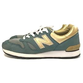 Autre Marque-****NEW BALANCE × HECTIC × STUSSY Green Sneakers-Multiple colors,Green