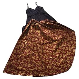 Autre Marque-***Conjunto de túnica de saia feito sob encomenda-Vermelho,Azul,Outro
