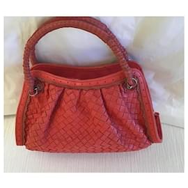 Bottega Veneta-***Bottega Veneta Intrecciato Sac à poignée volantée-Rose