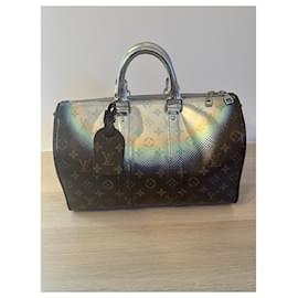 Louis Vuitton-keepall 35 Nebula-Brown,Silvery