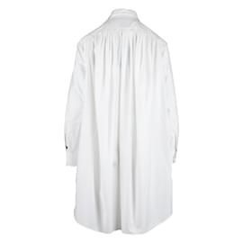 Louis Vuitton-Louis Vuitton Oversized Shirt Dress-White