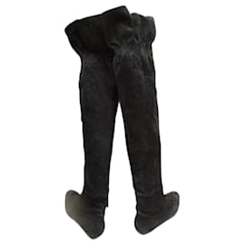 Andrea Pfister-Andrea Pfister p thigh high boots 37,5-Black