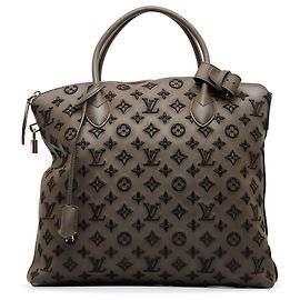 Louis Vuitton Monogram Addiction Marrone Lockit Verticale MM Marrone