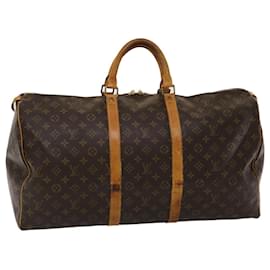 Louis Vuitton-Louis Vuitton-Monogramm Keepall 55 Boston Bag M.41424 LV Auth ki3066-Monogramm