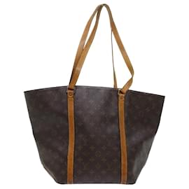 Louis Vuitton-LOUIS VUITTON Monogram Sac Shopping Tote Bag M51108 LV Auth 45411-Other