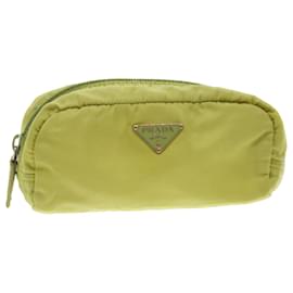 Prada-Bolso PRADA Nylon Verde Auth yk7425-Verde