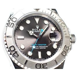 Rolex-ROLEX YACHT-MASTER40 dark rhodium 116622 '19 purchased Mens-Silvery