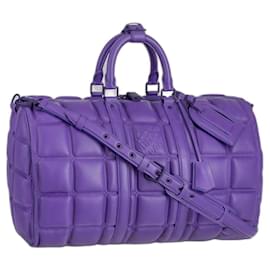 Louis Vuitton-LV Keepall 50 puffer damier new-Purple