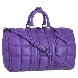 Louis Vuitton LV Keepall 50 doudoune damier neuve Violet