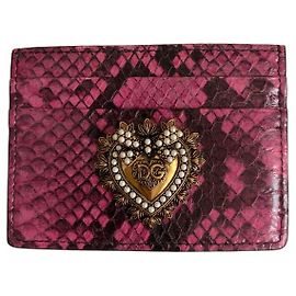 Dolce & Gabbana Bourses, portefeuilles, cas Rose