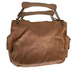 Vanessa Bruno Caprice beige leather handbag Beige
