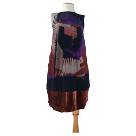 Robe Etro en soie et viscose multicolore Taille 40 Multicolore