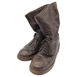 Burberry bottes Marron