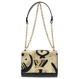 Louis Vuitton-Louis Vuitton White Twist MM-White