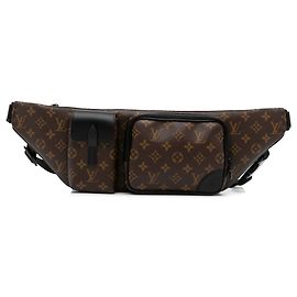 Louis Vuitton Brown Monogram Macassar Christopher Bumbag Braun