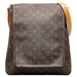 Louis Vuitton-Louis Vuitton Monogram Musette Salsa Short Strap Canvas Shoulder Bag M51256 in Good condition-Brown