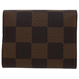 Louis Vuitton-LOUIS VUITTON Damier Ebene Cuff Case M64681 Auth LV 45794-Autre