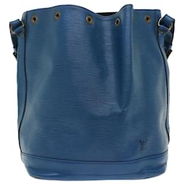 Louis Vuitton-Bolsa de Ombro LOUIS VUITTON Epi Noe Azul M44005 LV Auth bs6236-Azul
