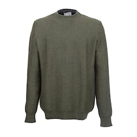 Dior-Pullover mit Chevron-Muster Grün