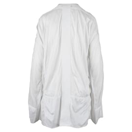 Autre Marque-Diliborio Shirt with Buckles-White